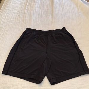 Lululemon Men's Black Athletic Shorts